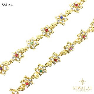 Siwalai เครื่องประดับชุดไทย สายสังวาล รุ่น SM-237 (ศิวาลัย)