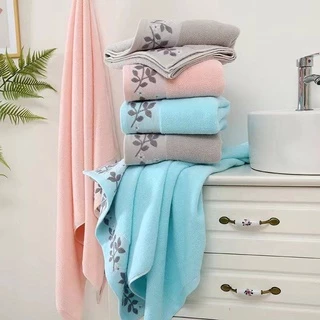ผ้าเช็ดตัว เนื้อผ้าหนาอย่างดี ผ้าcotton100% มี 3 สีขนาด70*140cm M99