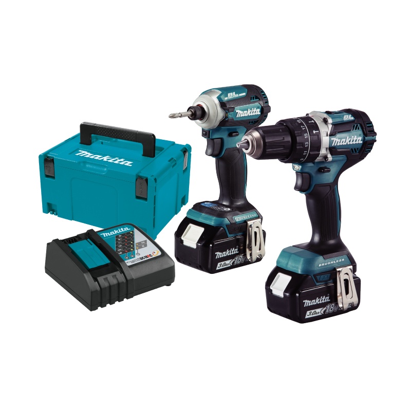 [คอมโบเซ็ต] MAKITA DLX2315J : สว่านเจาะกระแทกไร้สาย+ไขควงกระแทกไร้สาย 18V