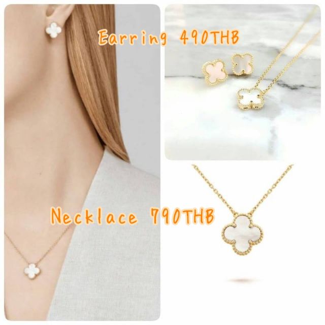 Set Earring & Necklace Van Cleef