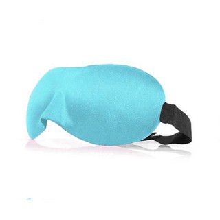 P73 [ส่งฟรี] ผ้าปิดตา สำหรับการนอน สีฟ้า Sleep Mask -BLUE