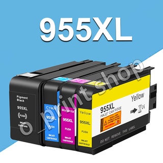 HP 955 หมึก HP955 HP 955XL สีดำ HP955XL HP 955 XL ตลับหมึกสำหรับ HP Pro 7740/8710/8720/8725/8730/8740/8210/8216