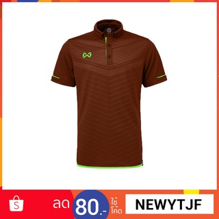 WARRIX เสื้อโปโล La Vida WA-3318-MG (สีเลือดหมู-เขียวสะท้อนแสง)