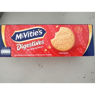 Mcvities Digestives Original Biscuit  บิสกิตข้าวสาลี  400g