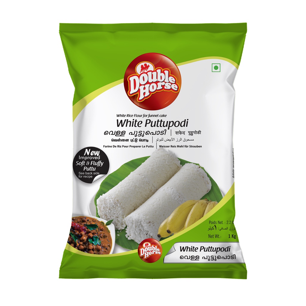 White Puttupodi ( Double Horse ) 1kg