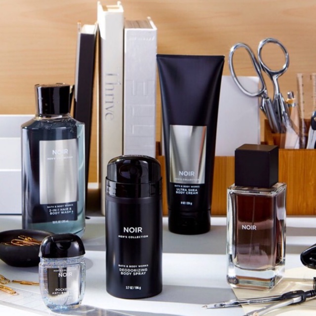 Bath & Body Work Men's Collection ( NOIR )  Body Cream/2 in 1 Body Wash /Body Spray /Body Colonge หอมแมนๆ มาดเข้ม สะอาดๆ