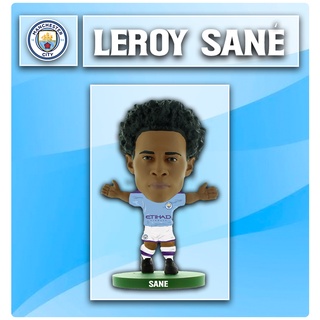 โมเดลนักฟุตบอล SoccerStarz ลิขสิทธิ์แท้จากสโมสร Manchester City - Leroy Sane 2020