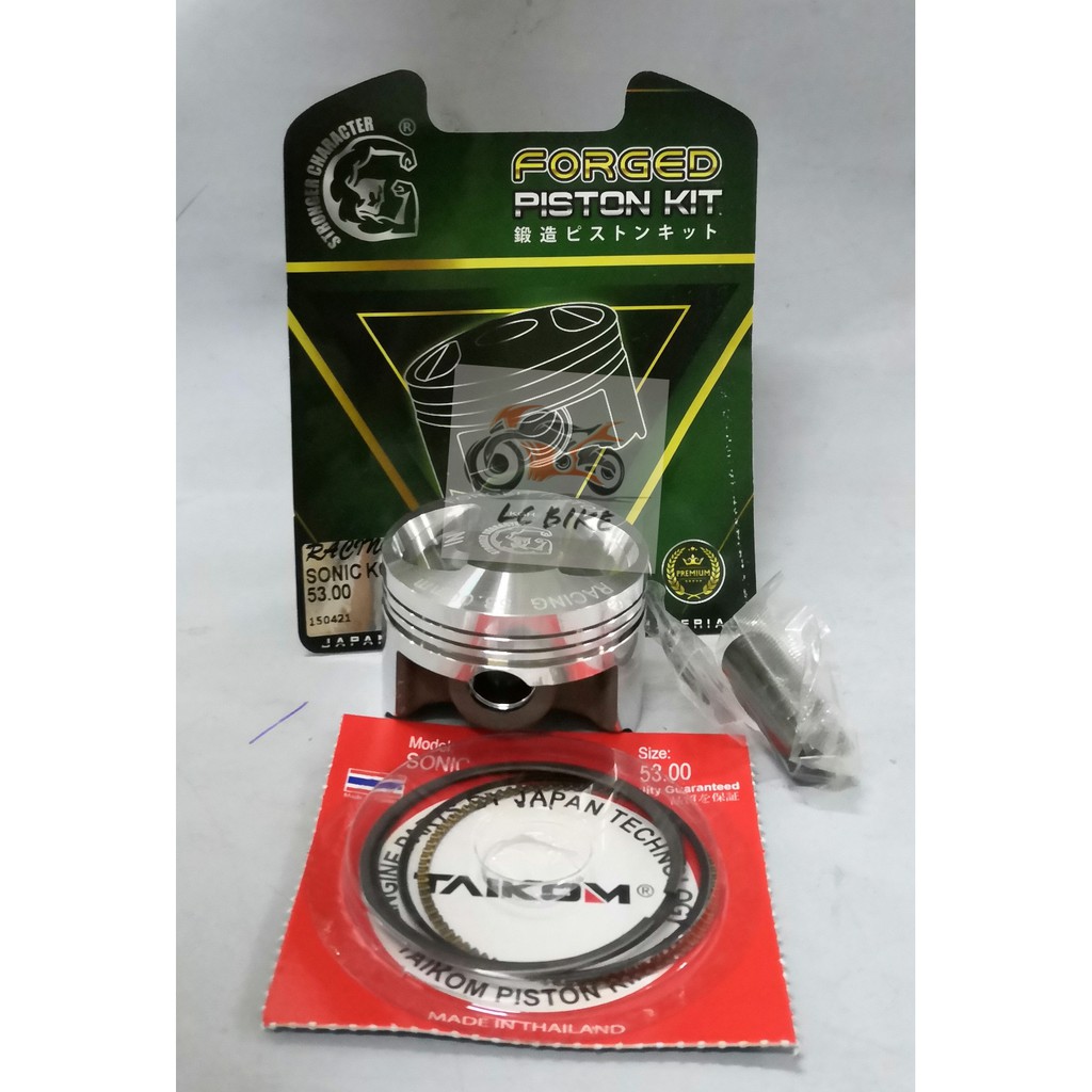 SONIC PISTON RACING FORGED PISTON 53MM 56MM 57MM 58MM