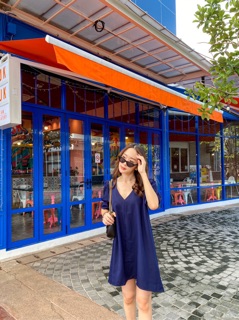 พร้อมส่ง 1 ตัว 590 / 2 ตัว 1000 ค่า Mogwanycloset V  Dress  เดรสคอวี ผ้าดีมาก รีวิวลูกค้าแน่นมากค่า