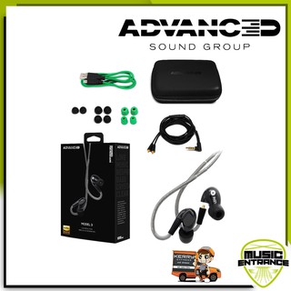 Advance Sound หูฟัง Hi-resolution Wireless In-ear Monitors รุ่น Model 3