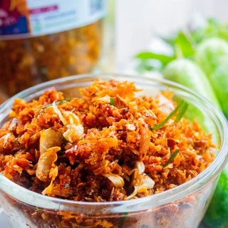 250g น้ำพริกอกไก่ : อบ-คั่ว อกไก่ไม่ทอดน้ำมัน