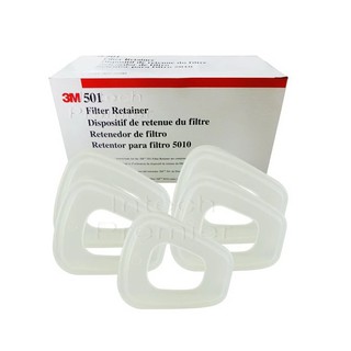 3M 501 ฝาครอบแผ่นกรองฝุ่นละออง (10ชิ้น) Filter Retainer