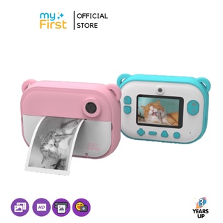 MYFIRST® Camera Insta 2 กล้องถ่ายรูป ปริ้นรูปได้ ( ประกันศูนย์ไทย1ปี ฟรีกระดาษปริ้น 3 ม้วน ) กล้องเด็ก โพลารอยด์ Polaroid ปริ้นสติ๊กเกอร์ อินสแตนท์ Kids Instant Instax