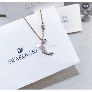 🔥พร้อมส่ง🔥Swarovskiแท้ใหม่ สร้อยคอ 2021swarovski ของแท้ ของแท้ 100% แท้月牙项链