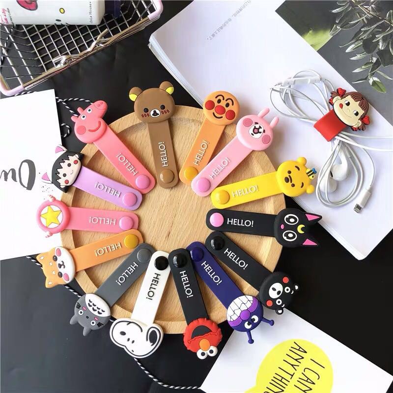 ที่ม้วนเก็บสายหูฟัง ลายการ์ตูนน่ารัก – โปรปัง