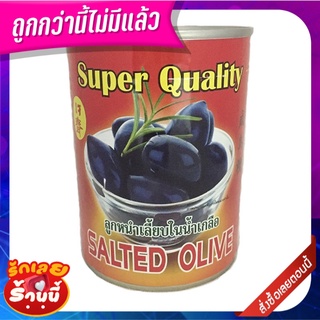 งาช้างคู่ ลูกหนำเลี๊ยบในน้ำเกลือ 565 กรัม x 1 ขวด Twin Tusk Leng Heng Brand Salted Olive 565 g x 1 Bottle