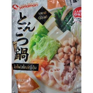 YAMAMORI Tonkotsu NABE SOUP 🍲 6 packs x 35ml.