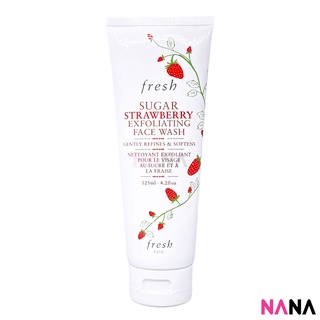 Fresh Sugar Strawberry Exfoliating Face Wash 125ml โฟมล้างหน้าขัดผิวสารสกัดประเภทน้ำตาลและสตรอเบอร์รี่ 125 กรัม