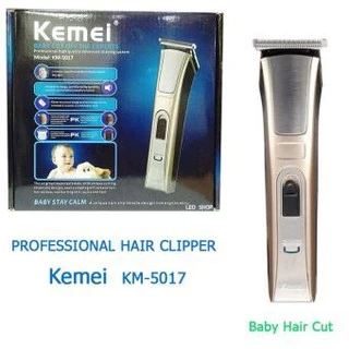 Kemei 5017 ปัตตาเลี่ยน มาพร้อมอุปกรณ์เพื่อช่วยในการตัดแต่งผม ที่จะช่วยให้คุณสามารถดูแลผมของคุณได้ด้วยตัวเอง