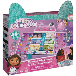 (ของแท้100%) พร้อมส่ง! Gabby’s Dollhouse, Meow-Mazing Board Game Based