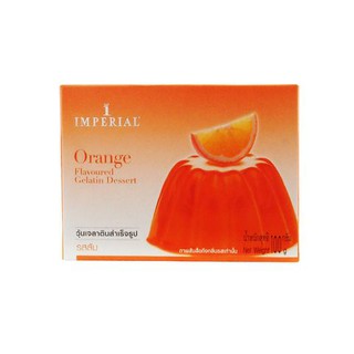 💥(แพ็ค3)💥อิมพีเรียลเจลาตินเดสเซอร์รสส้ม 100 กรัม/Imperial Orange Flavoured Gelatin Desser 100g