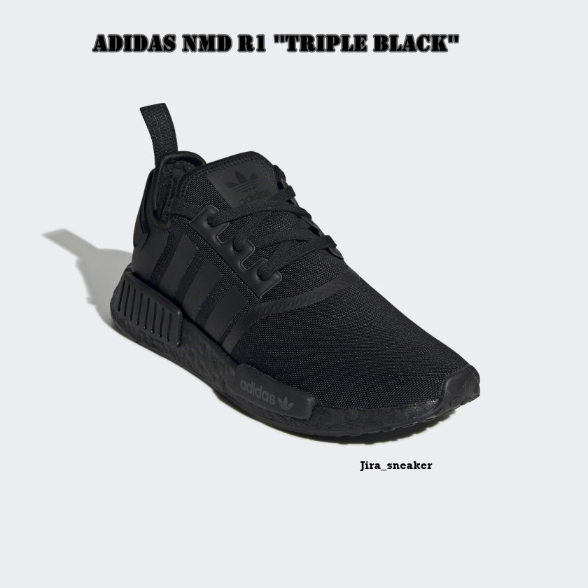 ADIDAS NMD R1 ''TRIPLE BLACK'' MEN (FV9015)