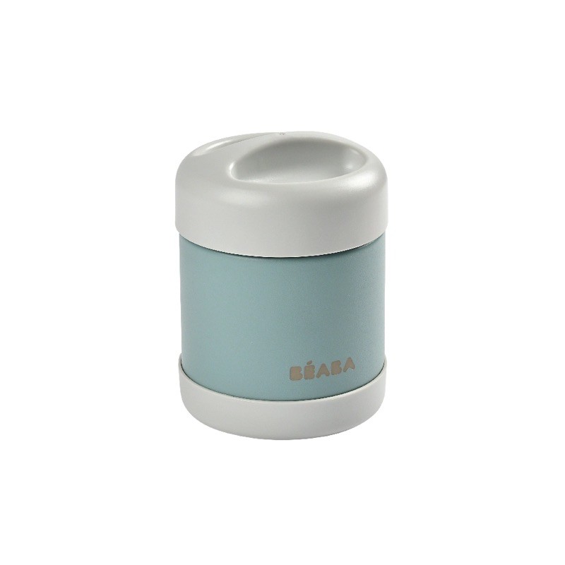 BEABA กระปุกเก็บอาหารสแตนเลส Stainless Steel Isothermal Portion 500 ml (Light Pink / Night Blue)