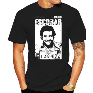 เสื้อยืดแขนสั้น ผ้าฝ้าย 100% พิมพ์ลาย Pablo Escobar Weed Mafia Scareface Luciano Capon พลัสไซซ์ สําหรับผู้ชายS-5XL