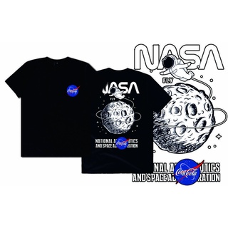 เสื้อผ้าผช☢zhae NASA×The Coca-Cola Company เปิดตัวเสื้อยืดสำหรับบุรุษและสตรีนัก สื้อผ้าแฟชั่น [พร้อมส่ง]S-5XL