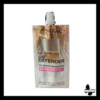 LOréal Paris UV Defender Bright &amp; Clear SPF50 PA++++[5.5ml] ลอรีอัล ปารีส ยูวี ดีเฟนเดอร์ ไบรท์ &amp; เคลียร์