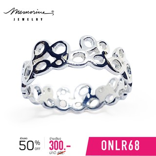 Memorine Jewelry แหวนเงินแท้ 925 : ONLR68