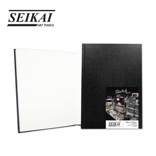 SEIKAI สมุดสเก๊ตช์ปกดำ (Coil Sketchbook) 1 เล่ม