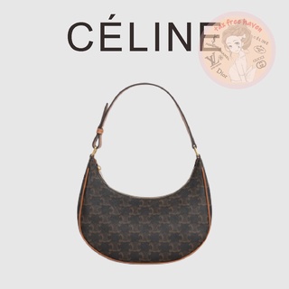 ราคาต่ำสุดของ Shopee 🔥ของแท้ 100% 🎁Celine brand new AVA logo print handbag