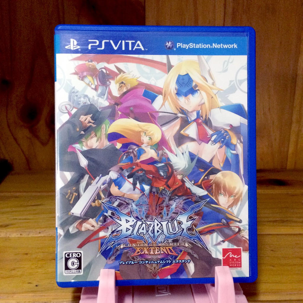 Ps Vita Blazblue Continuum Shift Extend Zone 2 Shopee Thailand