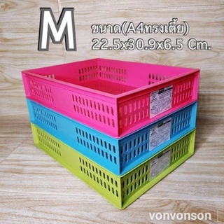 (พร้อมส่ง)ตระกร้า ลังอเนกประสงค์ อย่างดี พลาสติกเกรดA