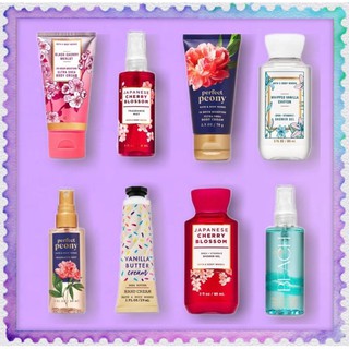 Body Mist Bath &amp; Body Works Travel size 88 ml. กลิ่นหอมติดกายตลอดวัน พกเติมความมั่นใจได้ตลอดเวลา เป็นสาวตัวหอมมีเสน่ห์