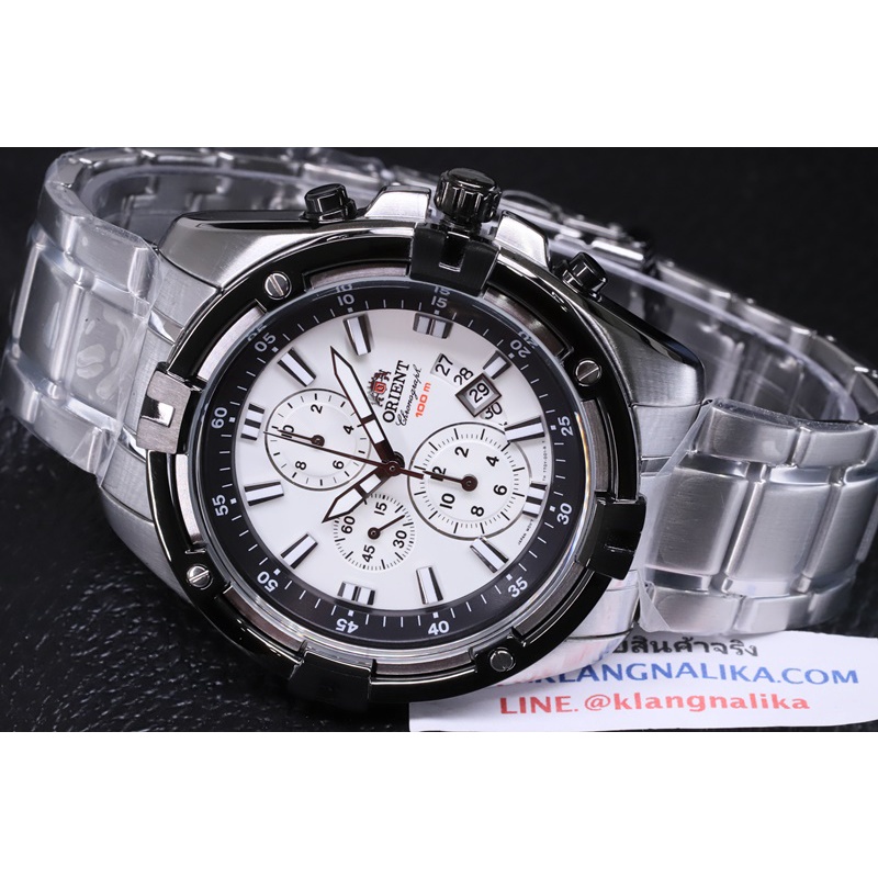 นาฬิกา Orient Quartz Chronograph รุ่น TT0Y003W - Klangnalika - ThaiPick