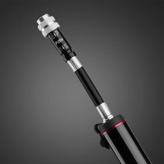 ROCKBROS เครื่องปั๊มแรงดันสูง แบบพกพา 150psi พร้อมบารอมิเตอร์ สําหรับ Presta Schrader Valvue