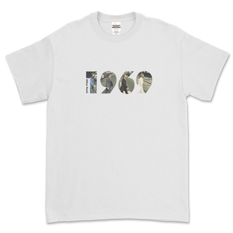 เสื้อยืด The BEATLES - 1969 ABBEY ROAD / BAND