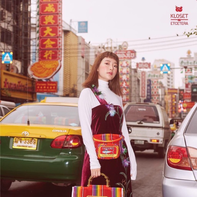 Kloset Sardine Market Waist Bag & Sardine Portobello Tote M