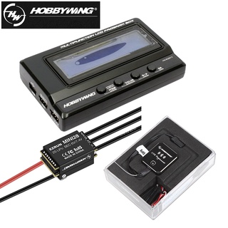 Hobbywing การ์ดโปรแกรม EZRUN MINI28 30A 2S ESC 6V 7.4V 3.5A BEC รองรับ OTA LCD สําหรับรถแข่ง 1/28 GL