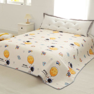 🥨ผ้าคลุมเตียง ผ้าปูเตียง สไตล์เกาหลีผ้าปูที่นอน bedspread ชุดเครื่องนอน เตียงผ้าห่มครอบคลุมผ้าฝ้าย น่ารักมาก