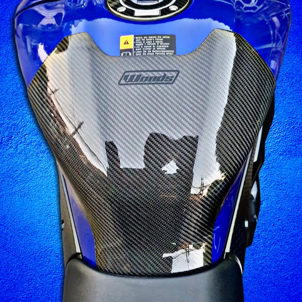 กันรอยครอบถังคาร์บอน Woods YAMAHA R6