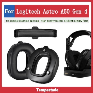 เคสฟองน้ําครอบหูฟัง แบบเปลี่ยน สําหรับ Logitech Astro A50 Gen 4