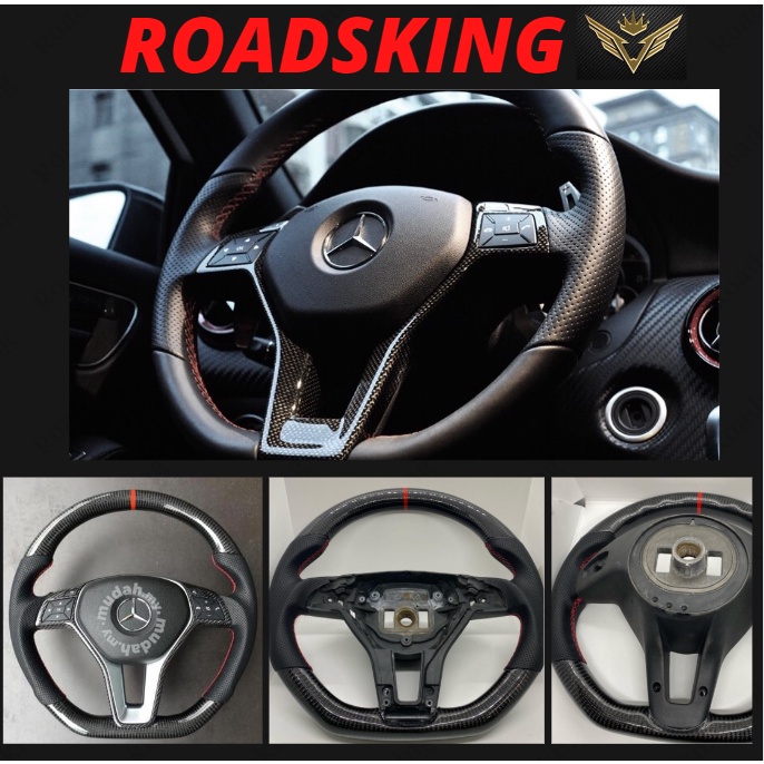 CARBON FIBER STEERING WHEEI W205 W204 W213 Avantgarde