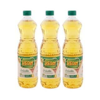 มรกต น้ำมันปาล์ม ขนาด 1ลิตร แพ็คละ 3ขวด MORAKOT Palm Oil