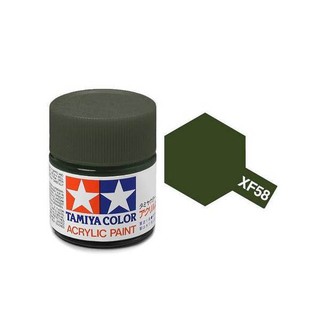 สีทามิย่าสูตรน้ำ Tamiya Acrylic XF58 Olive Green 10ml