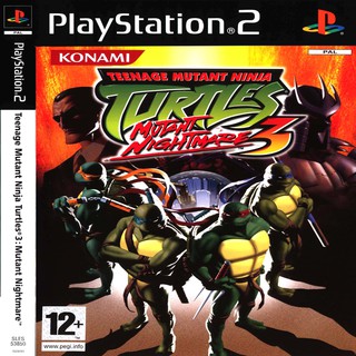 Teenage Mutant Ninja Turtles 3 Mutant Nightmare [USA] [PS2 DVD]