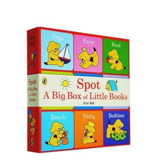 หนังสือสอนคำศัพท์เกี่ยวกับสิ่งรอบตัว Spot A Big Box of Little Books เตรียมพร้อมสร้างเด็ก 2 ภาษา