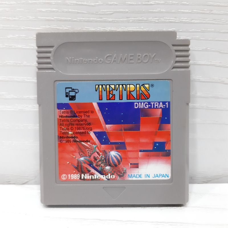ตลับแท้ [GB] [0154] Tetris (Japan) (DMG-TRA) Gameboy เกมบอย